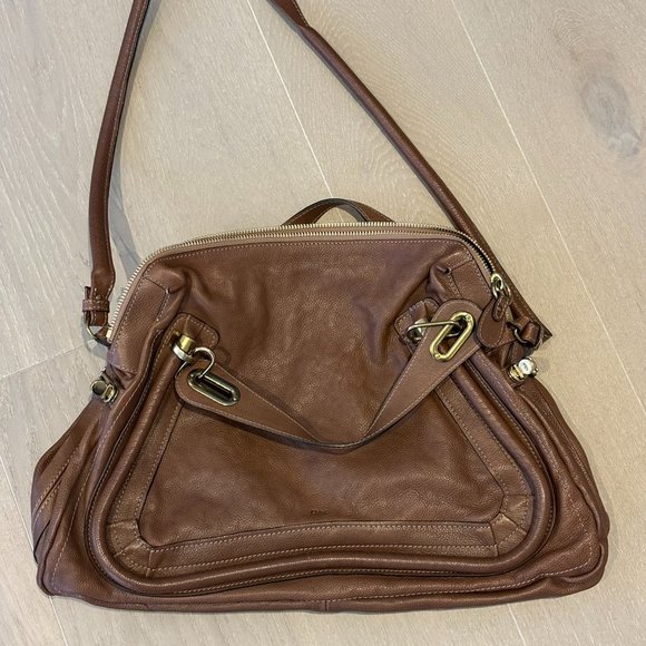 Chloe Brown Crossbody Bag - Picture 2 of 9